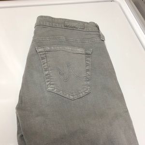 AG grey size 28R boot cut jeans